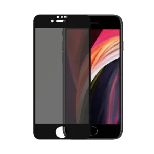PanzerGlass Apple iPhone 6:6S:7:8:SE (2020):SE (2022) Case Friendly PRIVACY CamSlider - Black - SUPER+ Glass 1